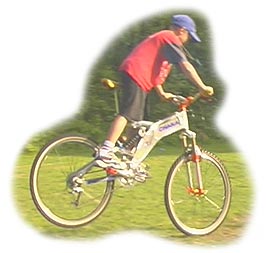 Kleiner Mann-grosses Bike